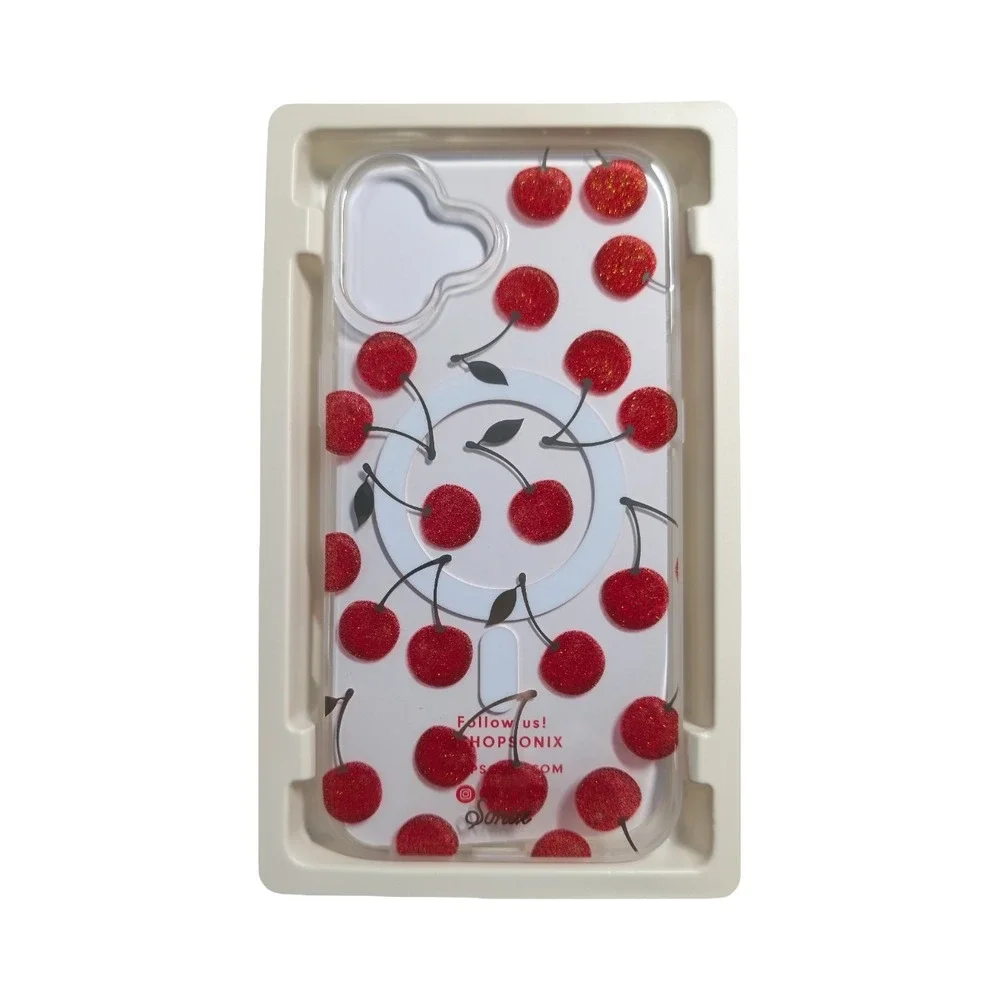 E4-O Sonix‎ Apple iPhone 16 Plus Case with MagSafe - Cherry On Top